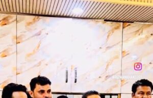 भाजपा नेता पंडित रजनीश कौशिक जी का किया स्वागत।