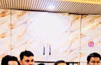 भाजपा नेता पंडित रजनीश कौशिक जी का किया स्वागत।